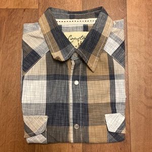 Coastal Snap Button Down Shirt